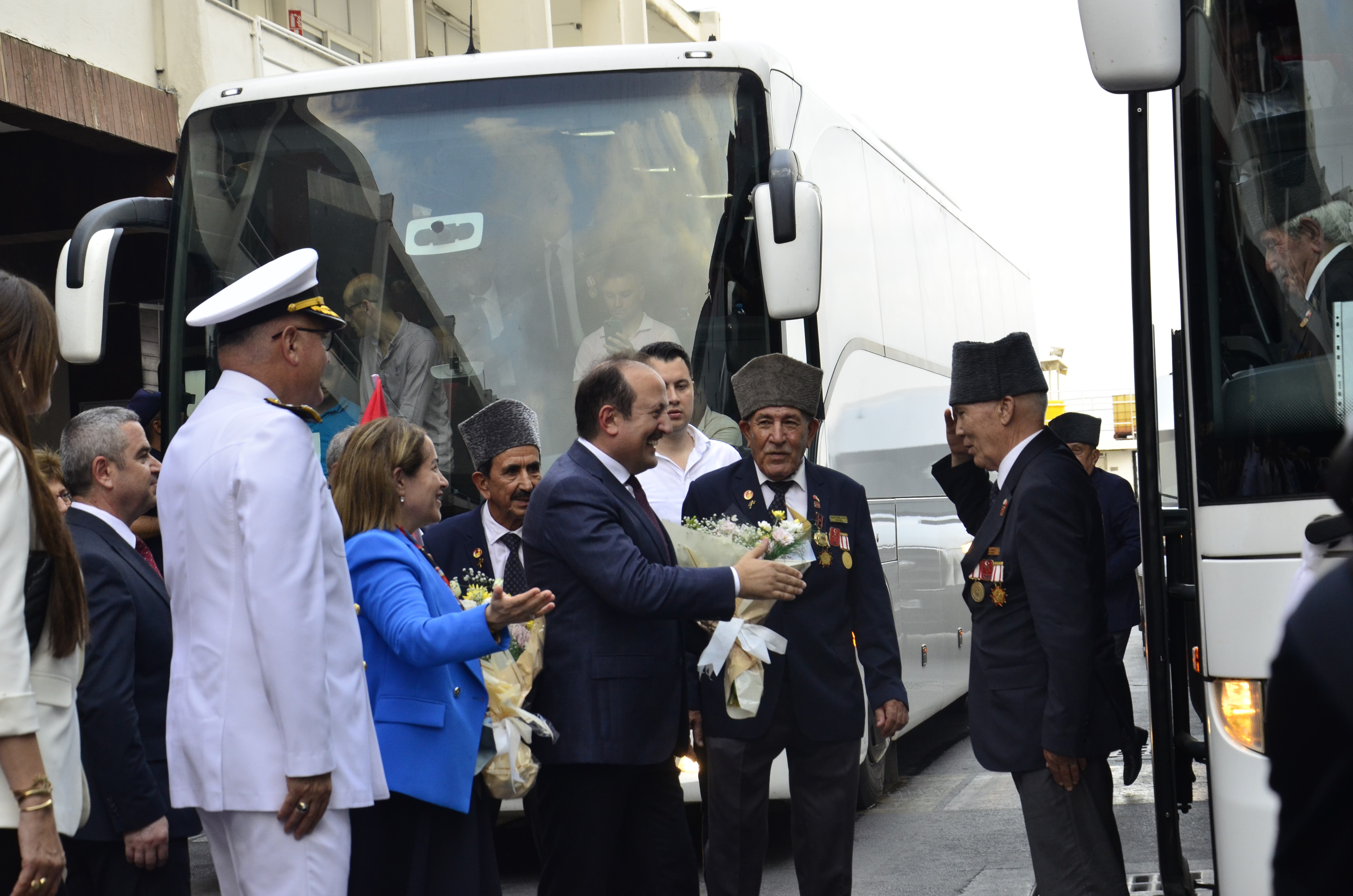 Kıbrıs Gazileri KKTC'ye Uğurlandı