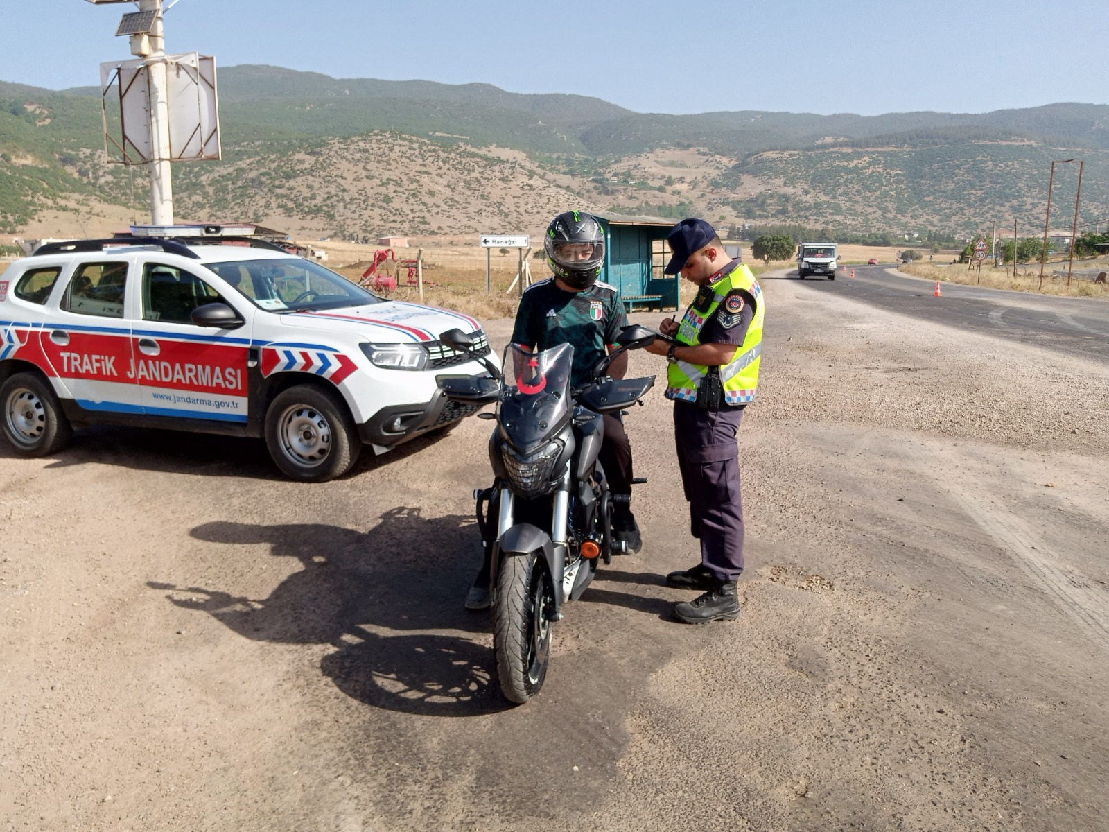 Gaziantep'te Motosiklet Sürücülerine Özel Denetim! (1)