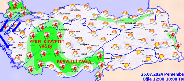 Meteoroloji’den 14 Il Için Sarı Kodlu Uyarı Gaziantep’te Bugün Hava Durumu Nasıl (2)