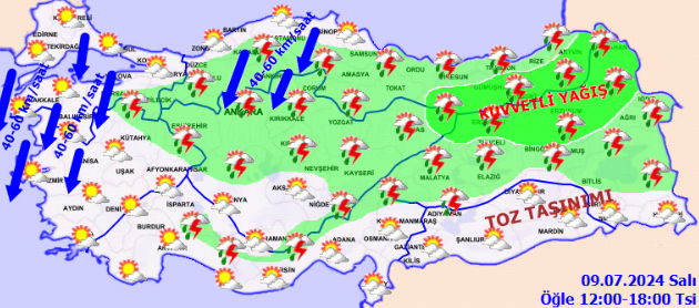 Meteoroloji'den Gaziantep’e Son Dakika Toz Taşınımı Uyarısı! (1)-1