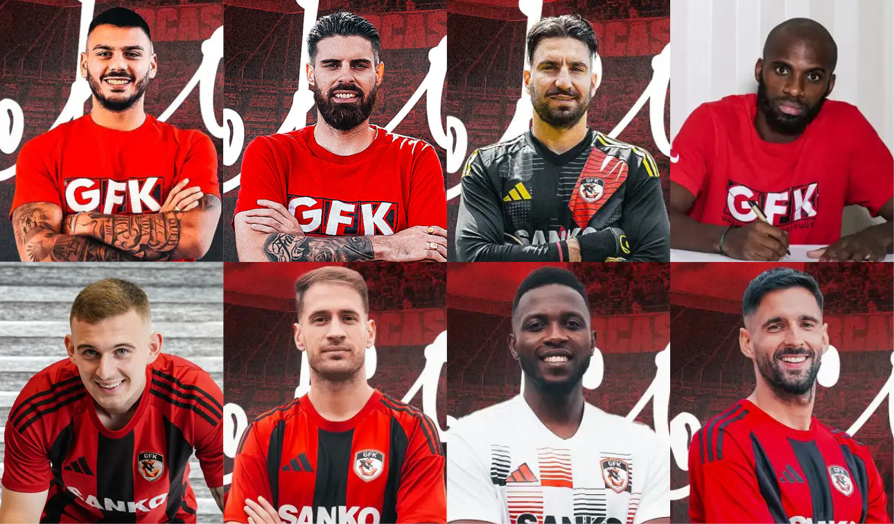 GAZİANTEP FK’DAN 8 TRANSFER
Gaziantep Futbol Kulübü transfer sezonunun başladığı günden bu yana 8 transfer açıklaması yaptı. Kaleci, stoper, sol bek, 3 orta saha ve 2 santrafor ile anlaşan Gaziantep FK’nın transfer sezonu bitmeden yine transfer yapması bekleniyor. Gaziantep FK transfer sezonunda  Eren Erdoğan, Quentin Daubin, Sokratis Dioudis, Cyril Mandouki, Kacper Kozlowski, Enric Saborit, Stephen Bitok ve Kenan Kodro ile anlaşmaya vardı.
