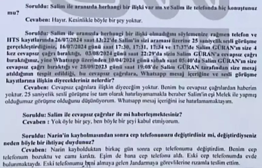 Narin Guran Cinayeti Cinayet Sonrasi Sorusturma Ve Yengenin Ifadesi-1