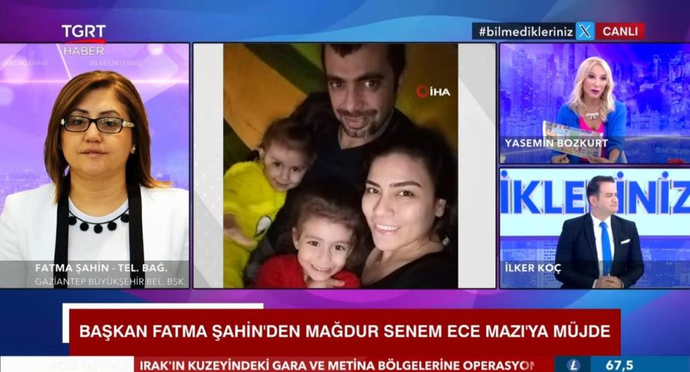 Başkan Fatma Şahin’den Mağdur Ece Mazı’ya Müjde!