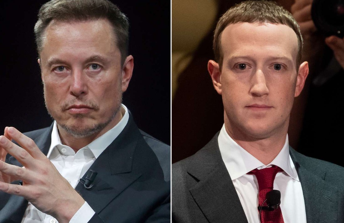 Elon Musk Ve Mark Zuckerberg