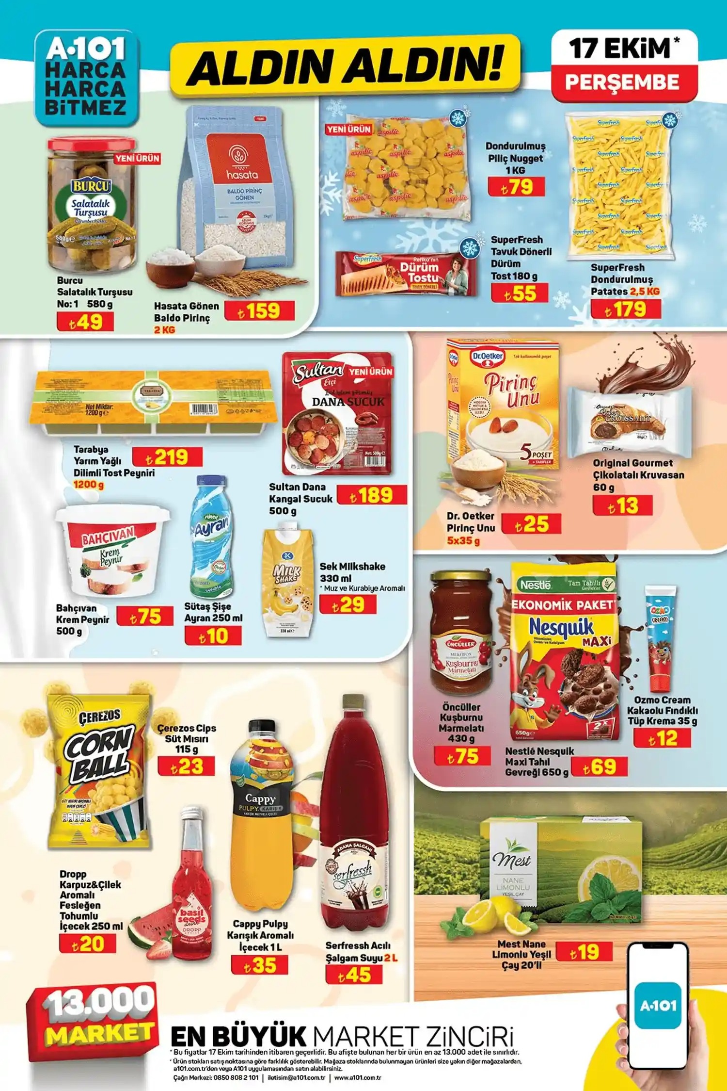 A101 17 Ekim 2024 Perşembe aktüel kataloğu 7