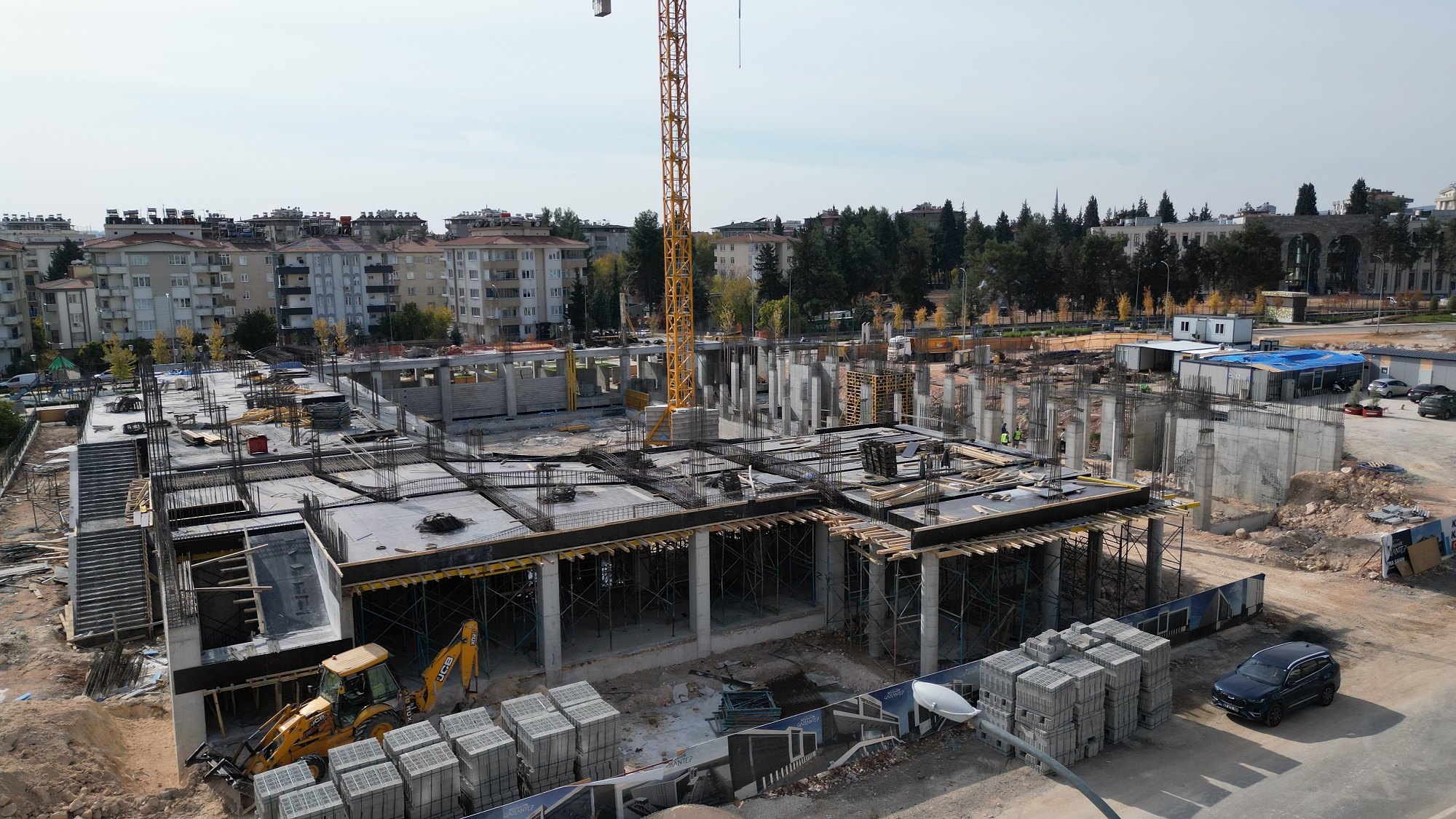 Gaziantep Büyükşehir, Yeni Spor Salonunun İnşasına Devam Ediyor