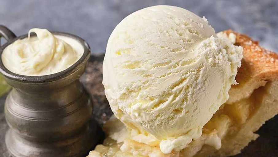 Clotted cream ice cream