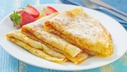Sweet crêpes (Crêpes sucrées)