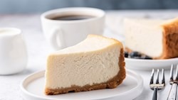 New York-style cheesecake