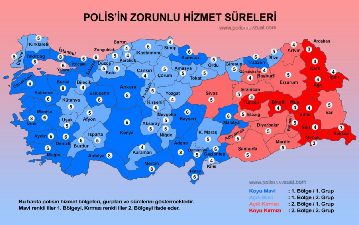 Polisin Zorunlu Hizmet Sureleri 1024X645