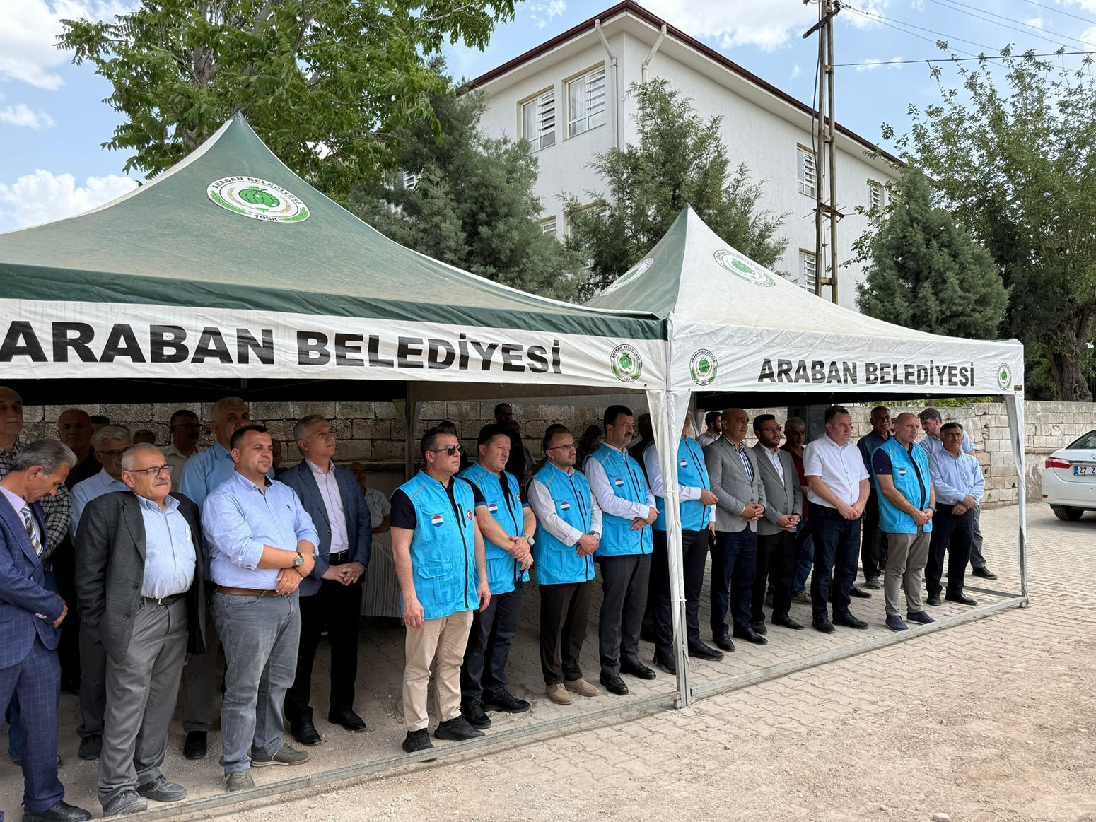 Deprem yıktı, dualar yükseltti:  Araban Merkez Camii Hollanda Diyanet Vakfı öncülüğünde yeniden inşa ediliyor