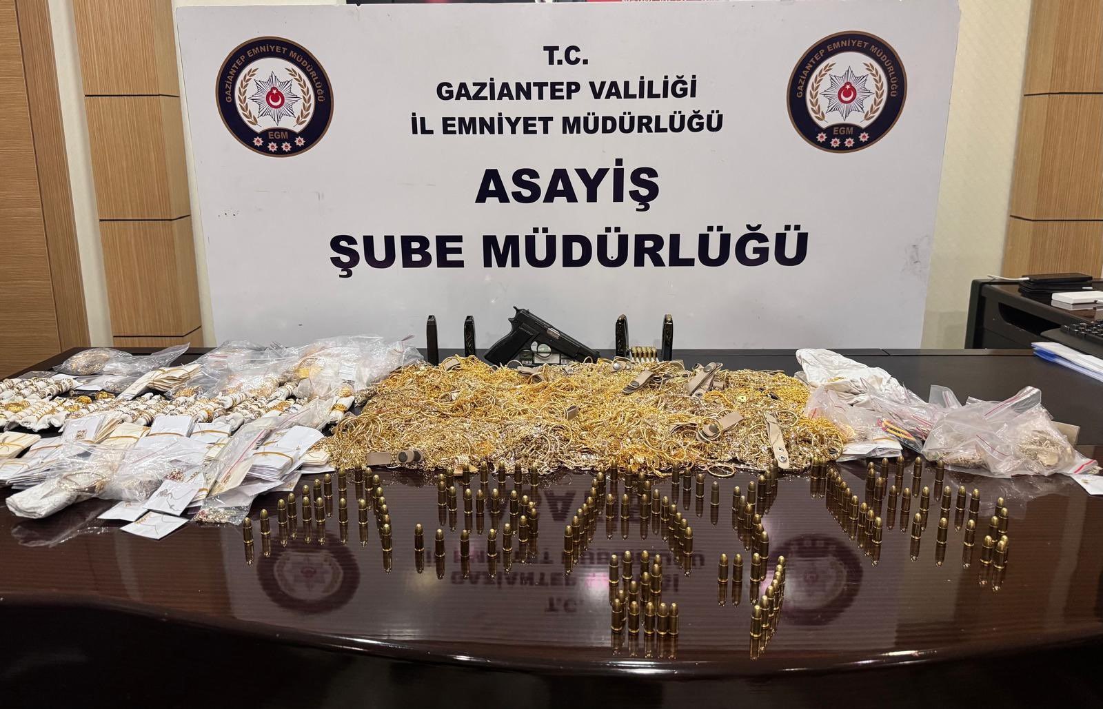 Gaziantep'te altın gaspında düğüm çözüldü! Kuyumcu organize etmiş