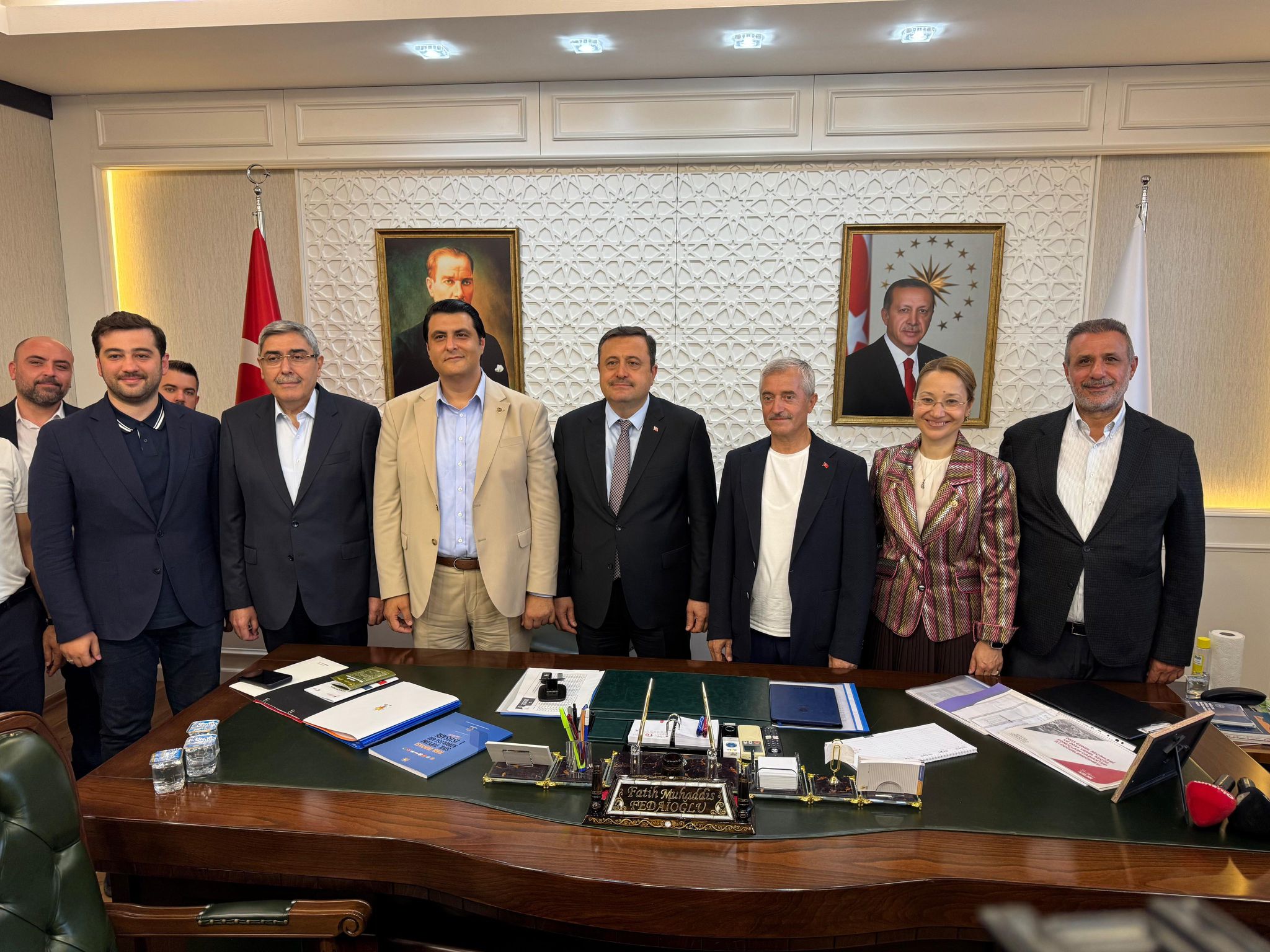 Başkan Yılmaz partililerle buluştu!