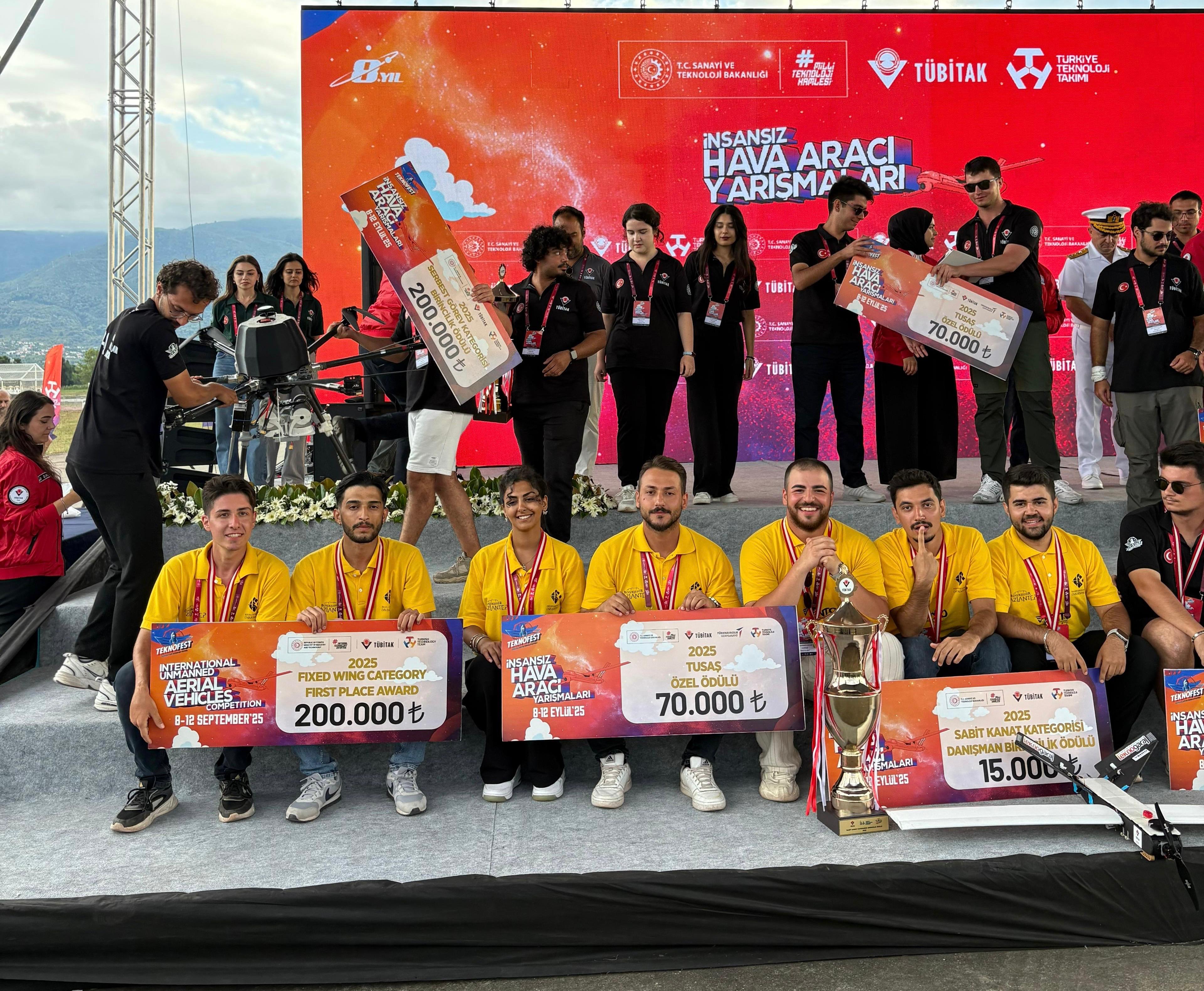 Hasan Kalyoncu Üniversitesi Teknofest’te Çifte Ödül Kazandı!3