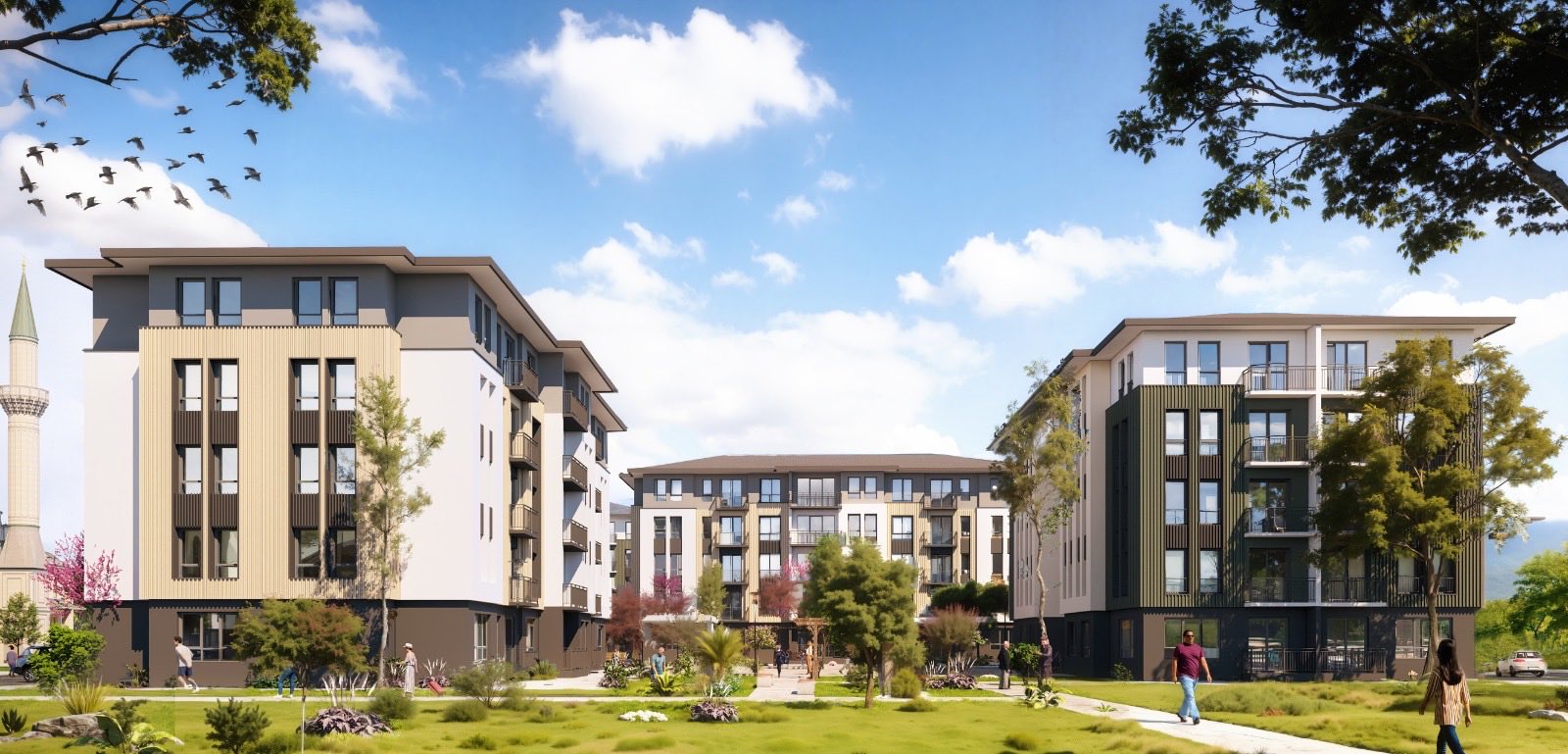 Konutların satış bedeli 1 milyon 800 bin liradan başlayacak. Tüm konutlar yüzde 10 peşinat, 240 ay vade ile satışa sunulacak.