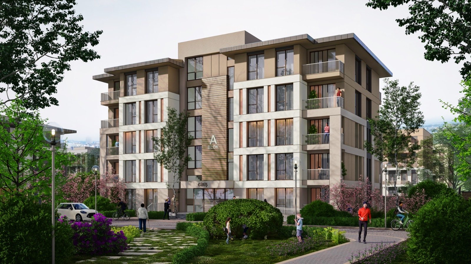 Anadolu’da 1+1 konutların taksit tutarı 6 bin 750 TL, 65 metrekarelik 2+1 konutların taksiti 8 bin 250 TL, 80 metrekarelik 2+1 konutların taksit tutarı 9 bin 938 TL olacak.