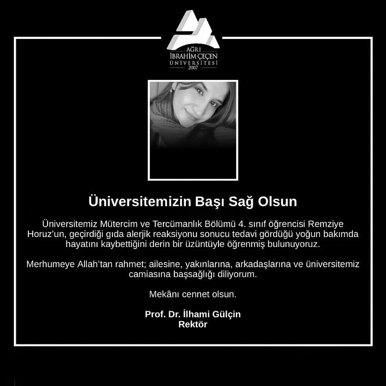 2186 Remziye Horuz Kimdir Neden Oldu Olum Sebebi Nedir Pasta Zehirler Mi