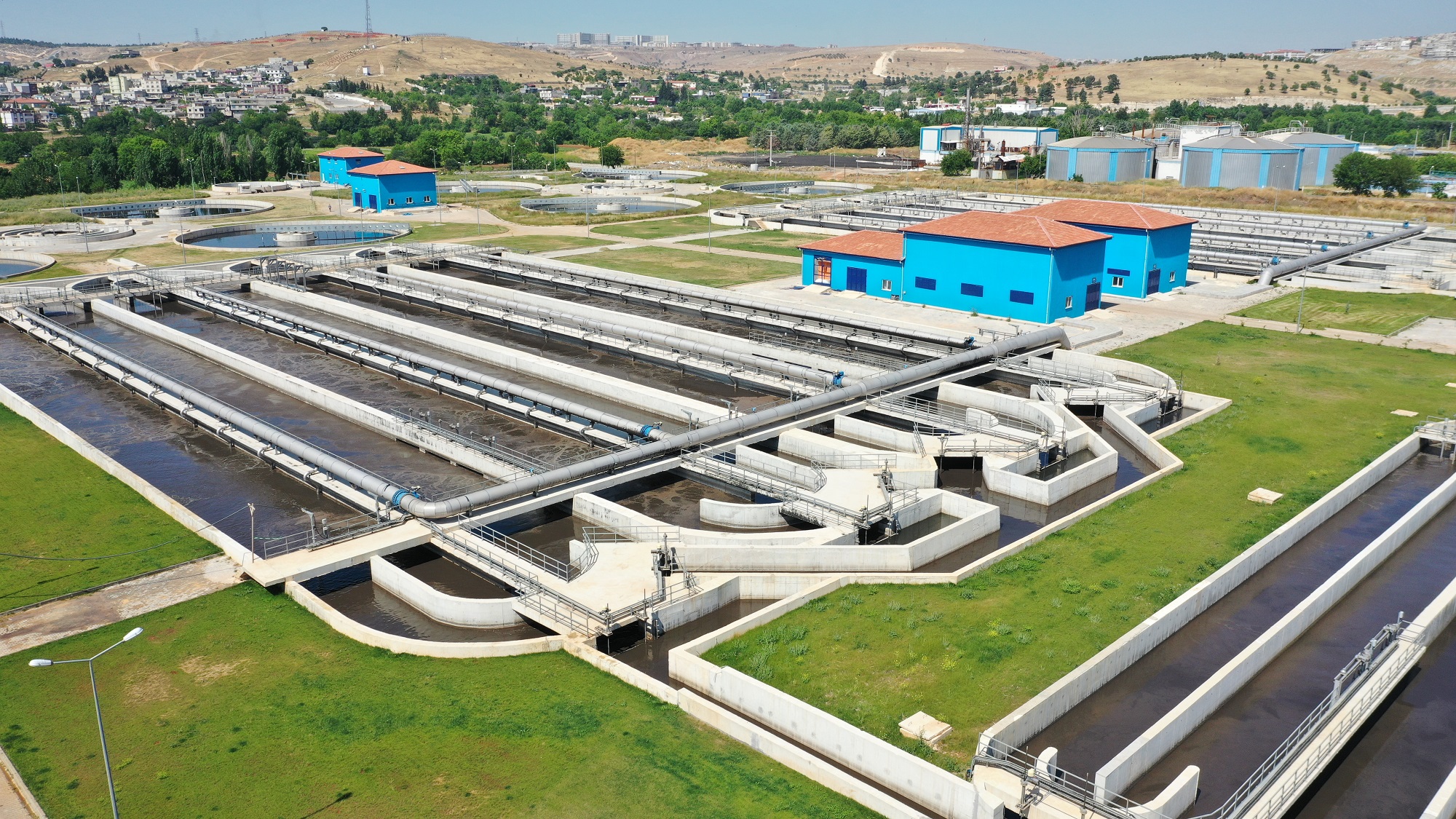 Gazi̇ Şehi̇r, Suyun Aritiminda Türki̇ye Ortalamasinin Üstünde! (5)