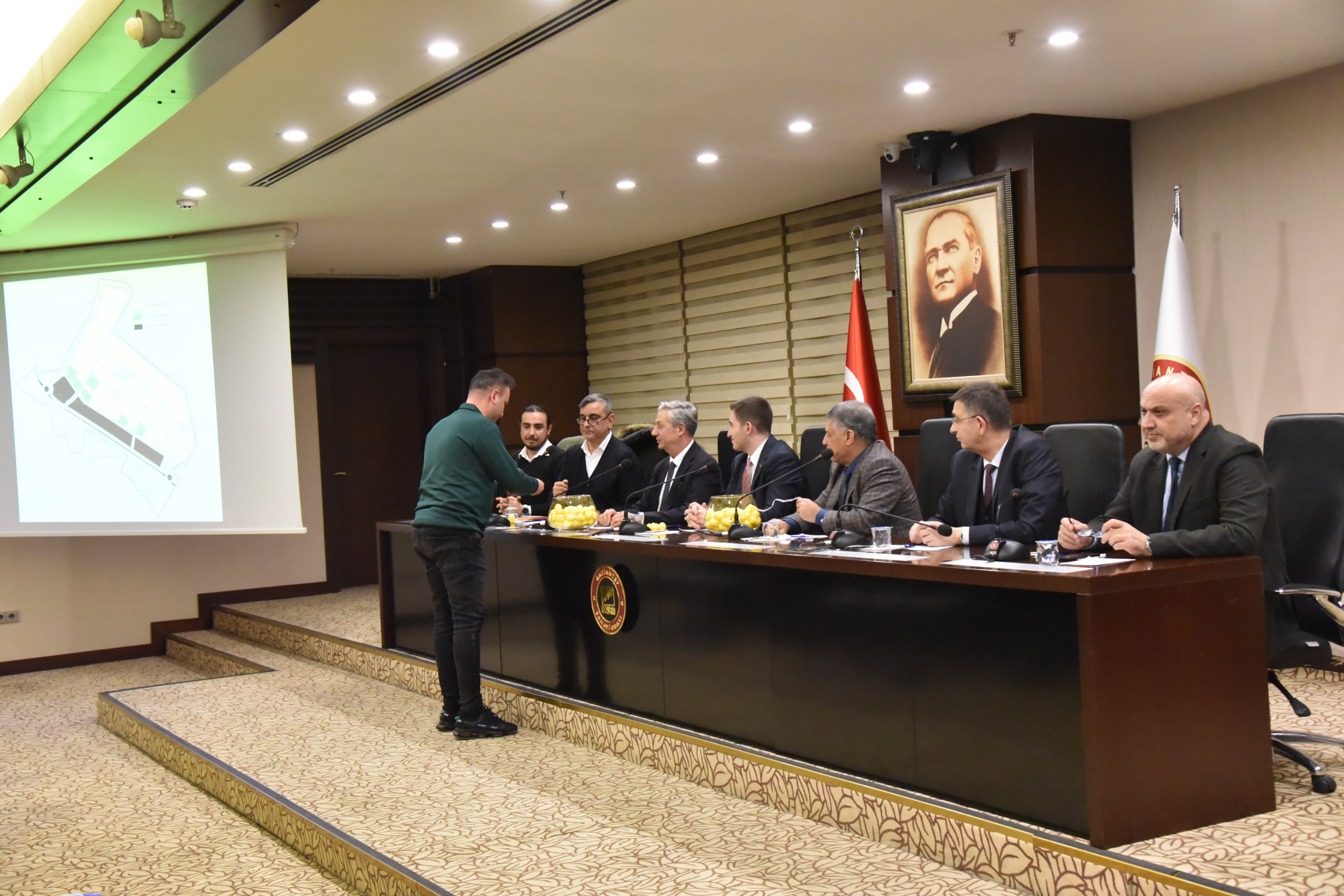 Gazi̇antep Ayakkabi İhti̇sas Osb’de Arsa Beli̇rleme Kura Çeki̇mi̇ Gerçekleşti̇ri̇ldi̇ 1