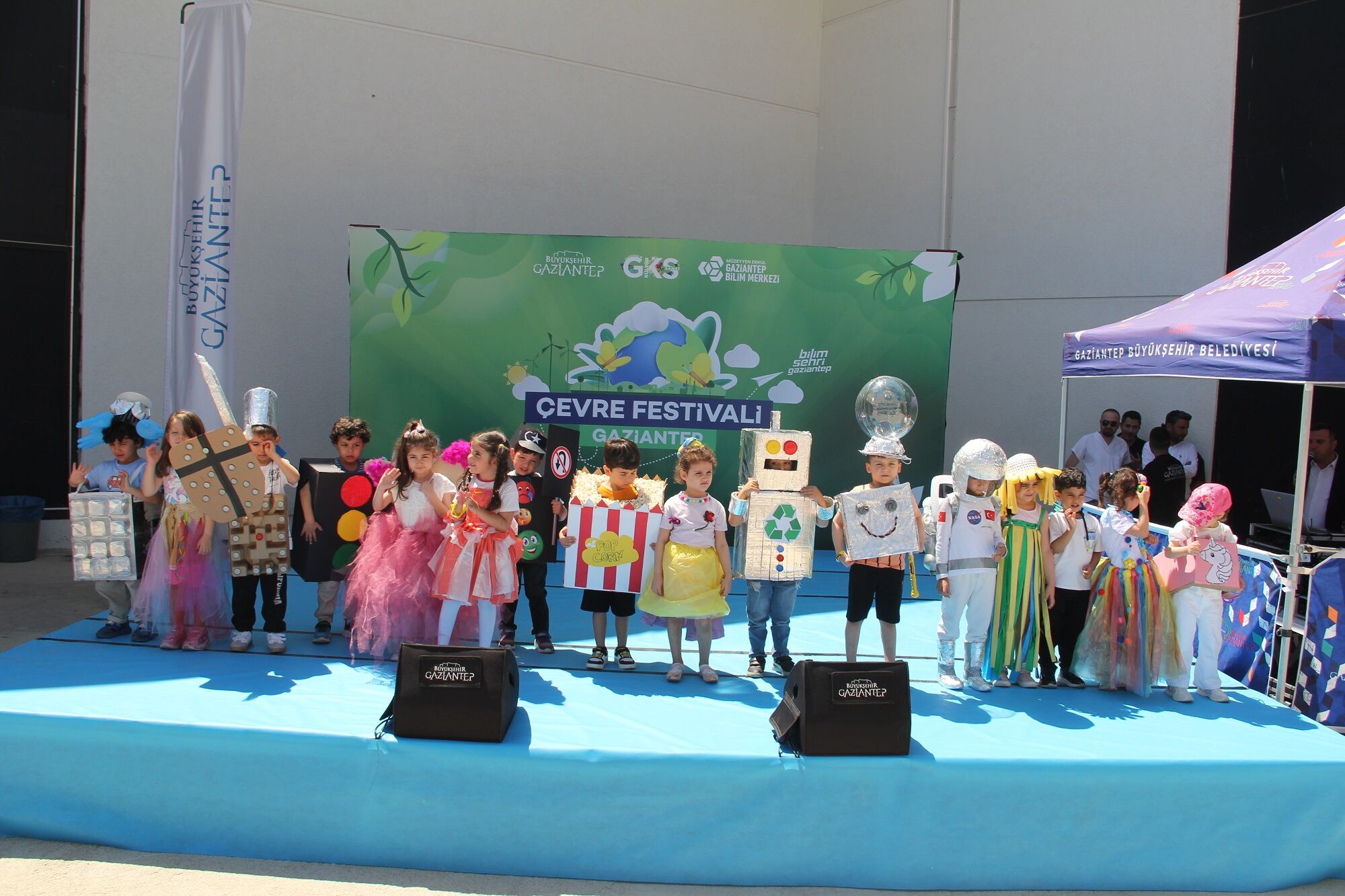 Çevre Festi̇vali̇ Gazi̇antep’te Çocuklari Ve Ai̇leleri̇ Buluşturdu (7) (1)