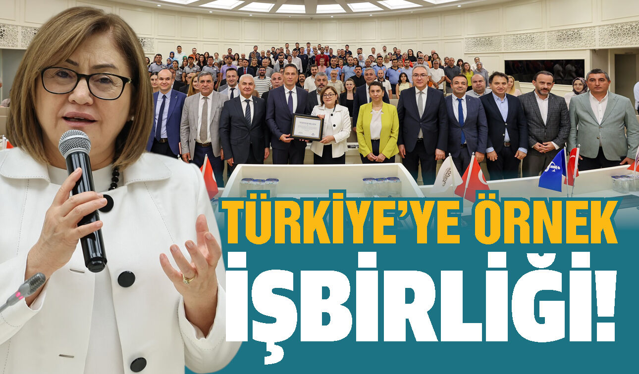 Gaziantep’te Türkiye’ye model iş birliği