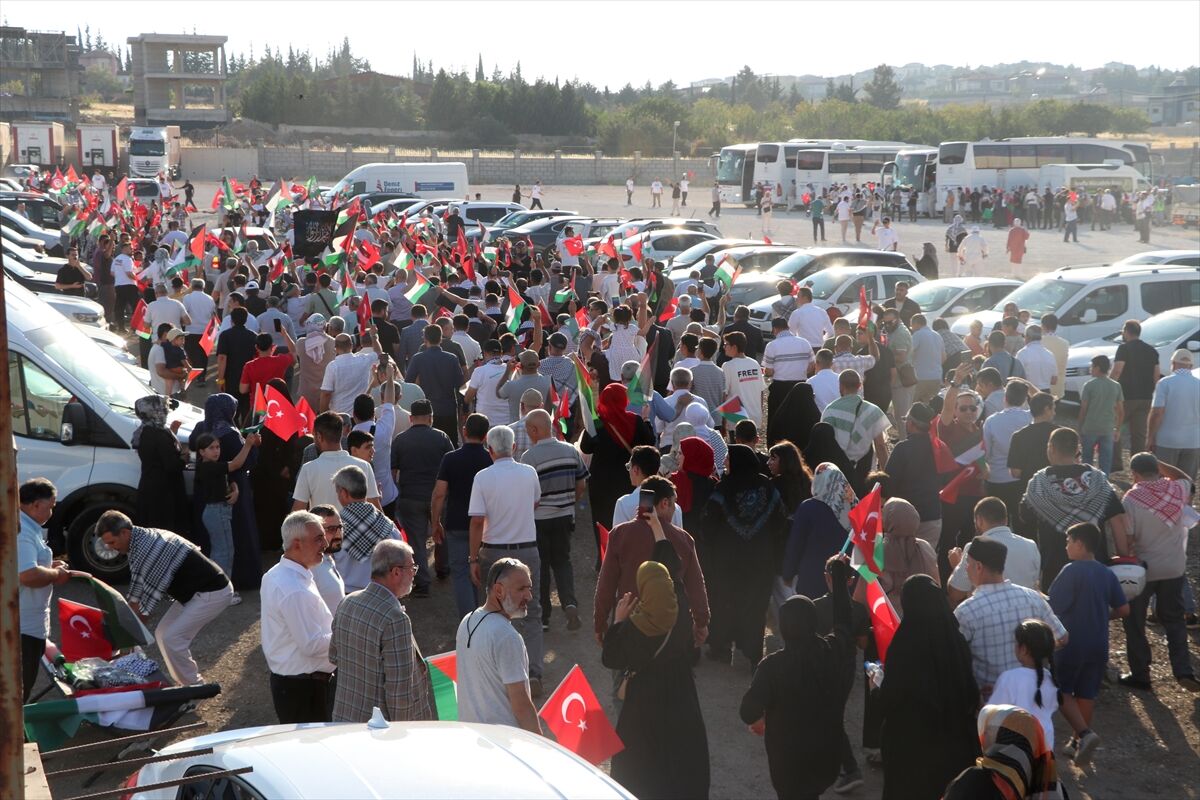 "Filistin Konvoyu" Gaziantep'e ulaştı