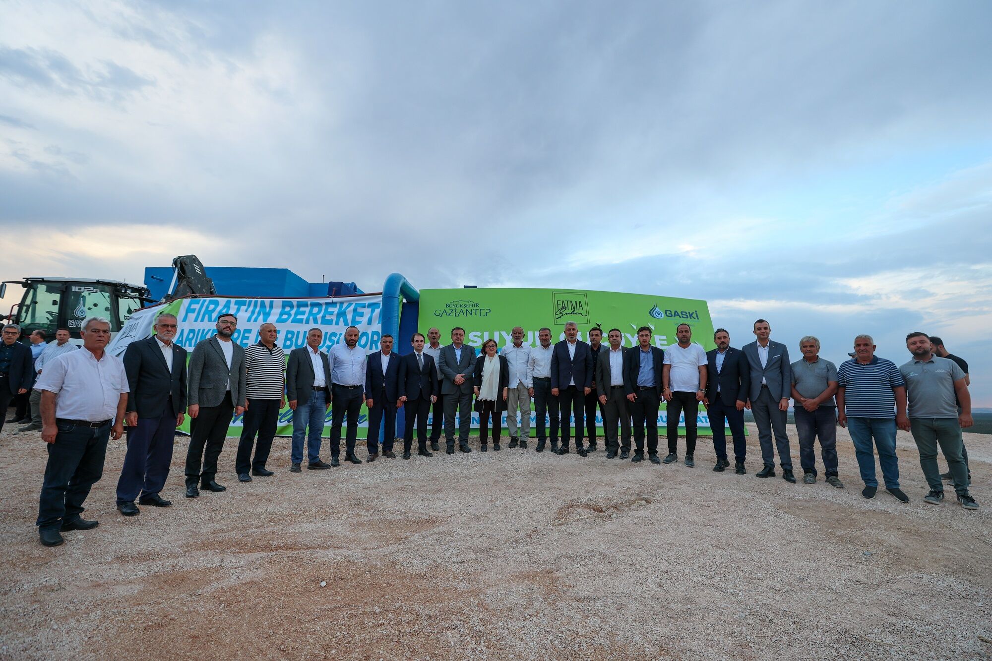 Başkan Şahi̇n, Karkamiş’ta 5 Bi̇n Ki̇şi̇ye Hi̇zmet Veren Su Yatirimini Yeri̇nde İnceledi̇ (3)