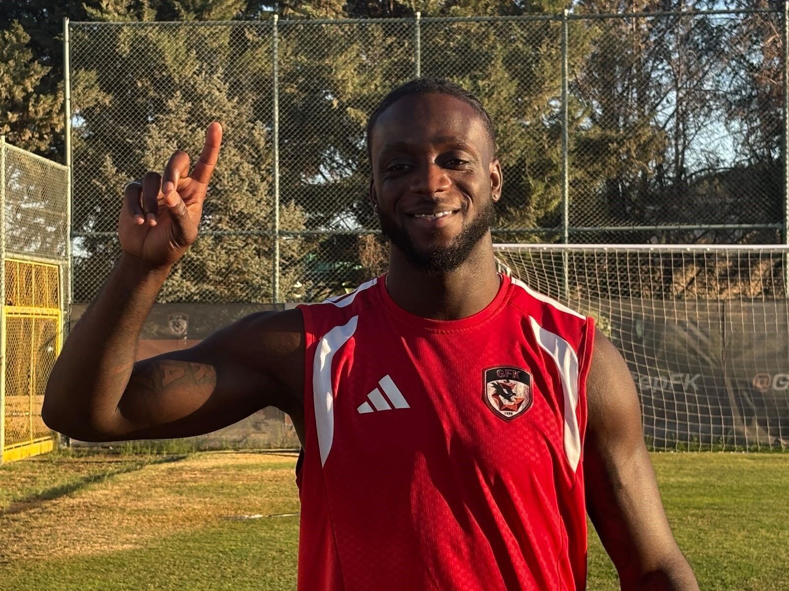 Gaziantep FK’nın savunmacısı Abena Kocaelispor maçına odaklandı