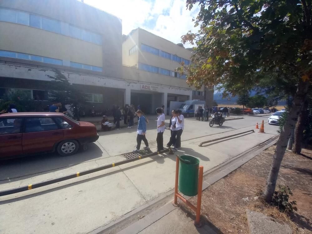 Gaziantep'te hastanede korkutan yangın (VİDEOHABER)