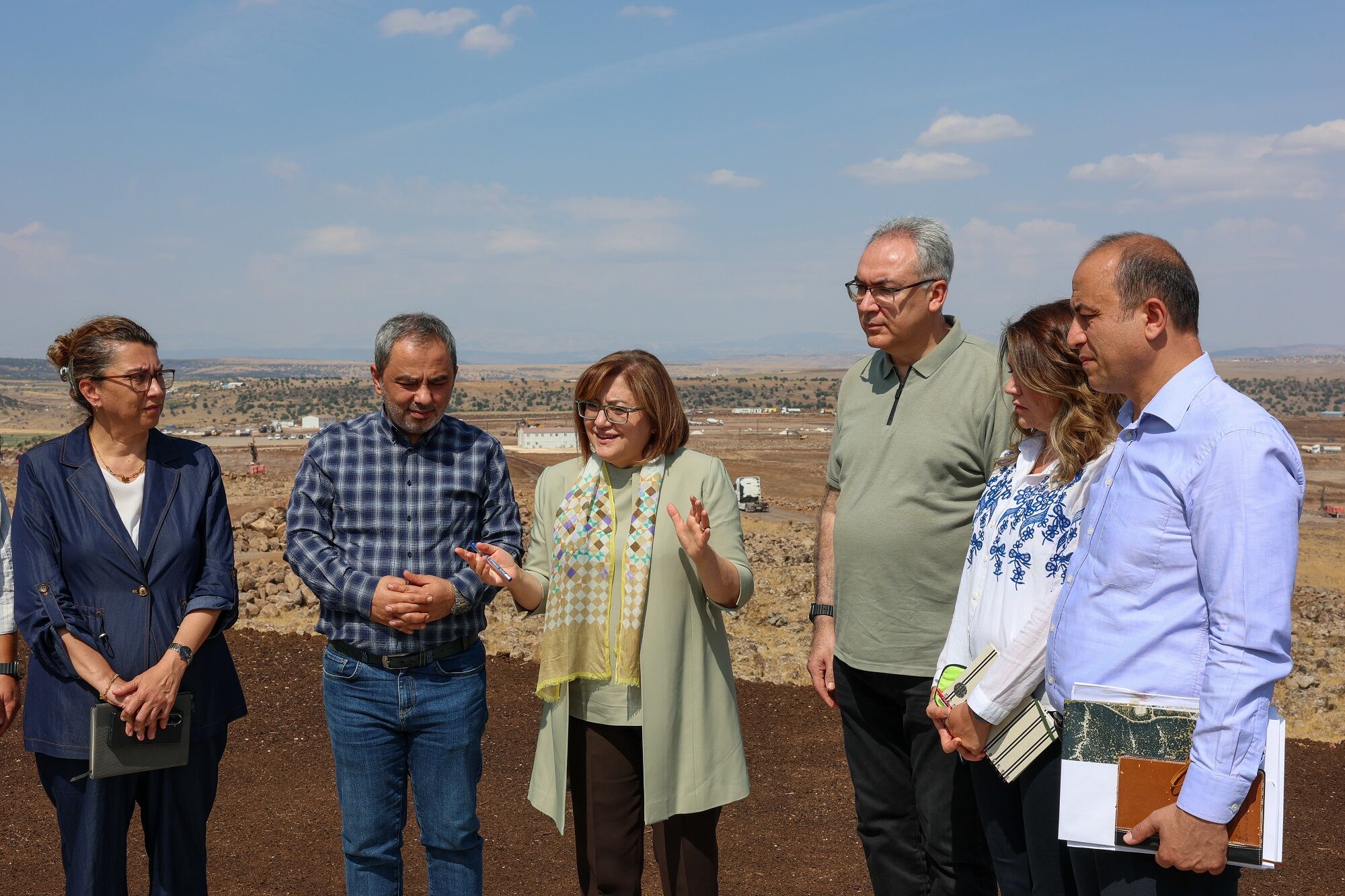 Gaziantep’e yeni proje! Başkan Şahin, yeni tugay alanında çalışmaları inceledi