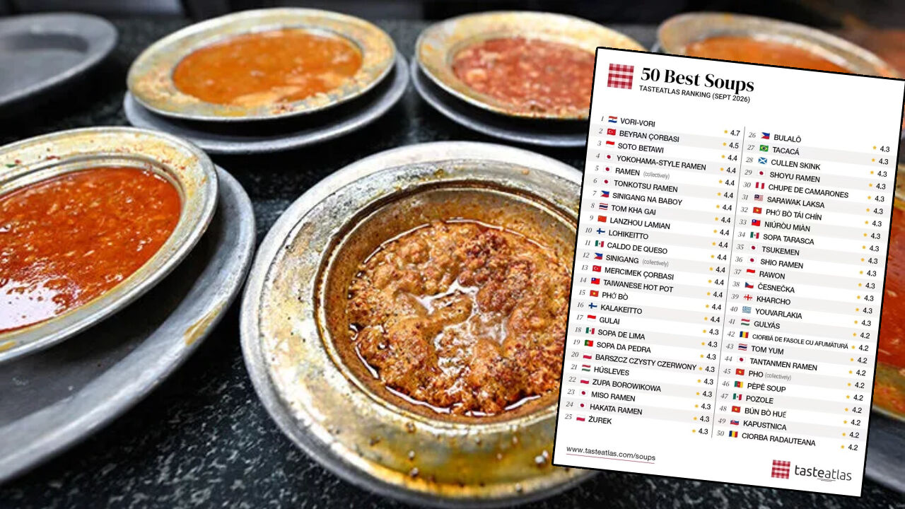 TasteAtlas’ın listesine ‘Beyran’ damgası! Gaziantep zirvenin ortağı oldu…