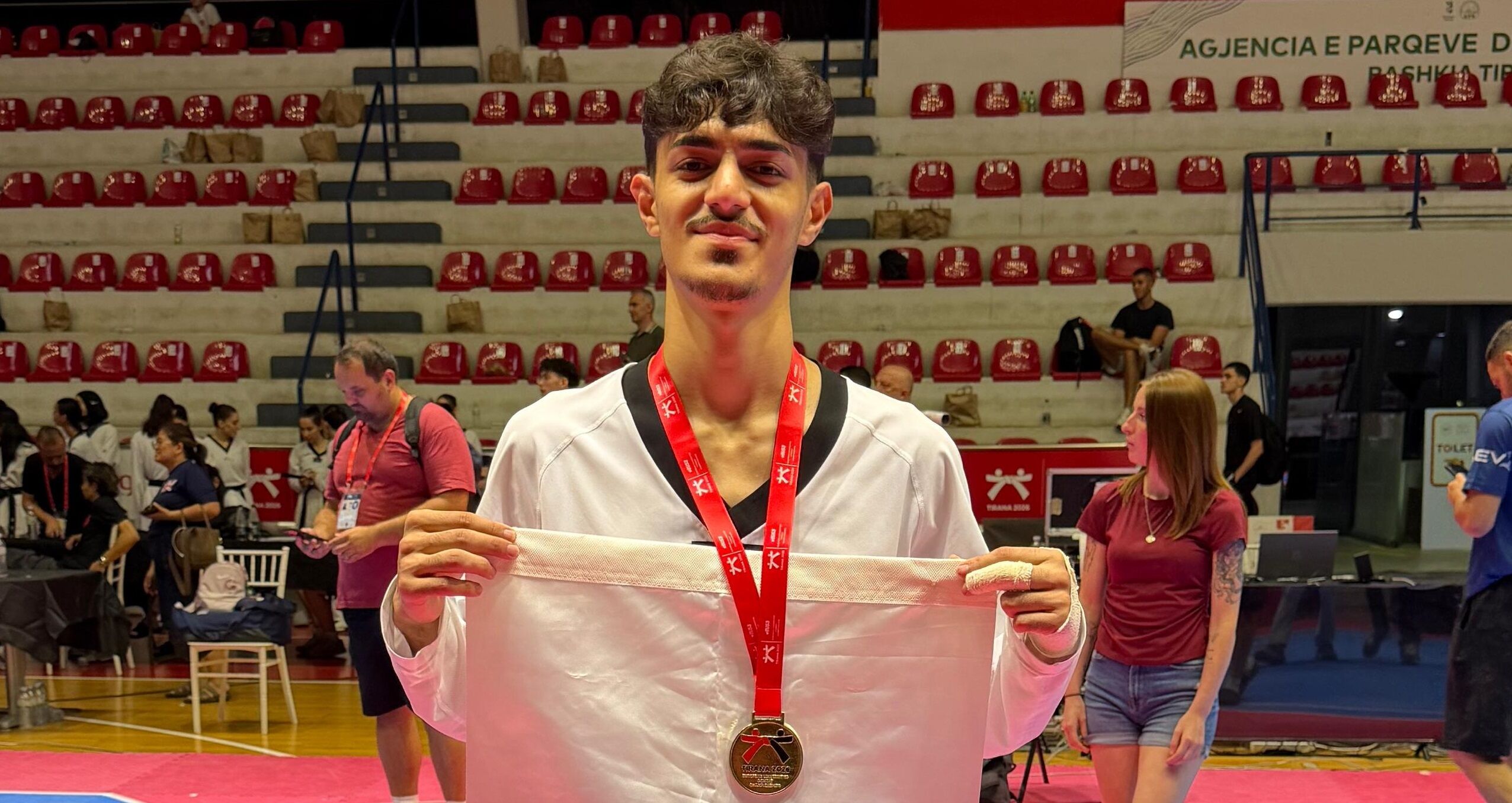 Gaziantep Üniversiteli sporcudan Avrupa Şampiyonluğu gururu