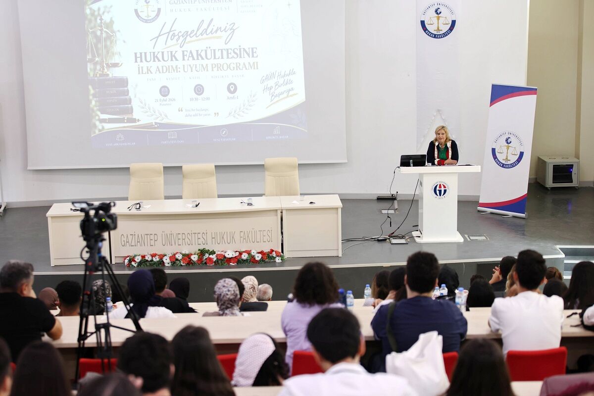 GAÜN Hukuk Fakültesinde uyum programı düzenlendi