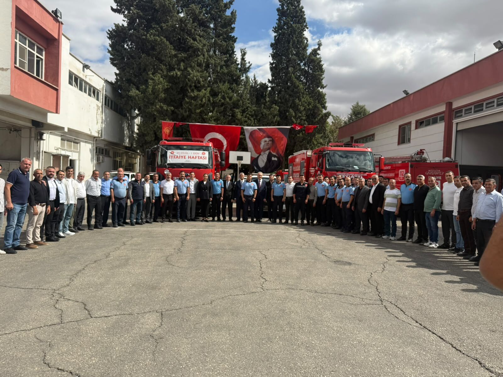 Gaziantep’te İtfaiye Haftası kutlandı…