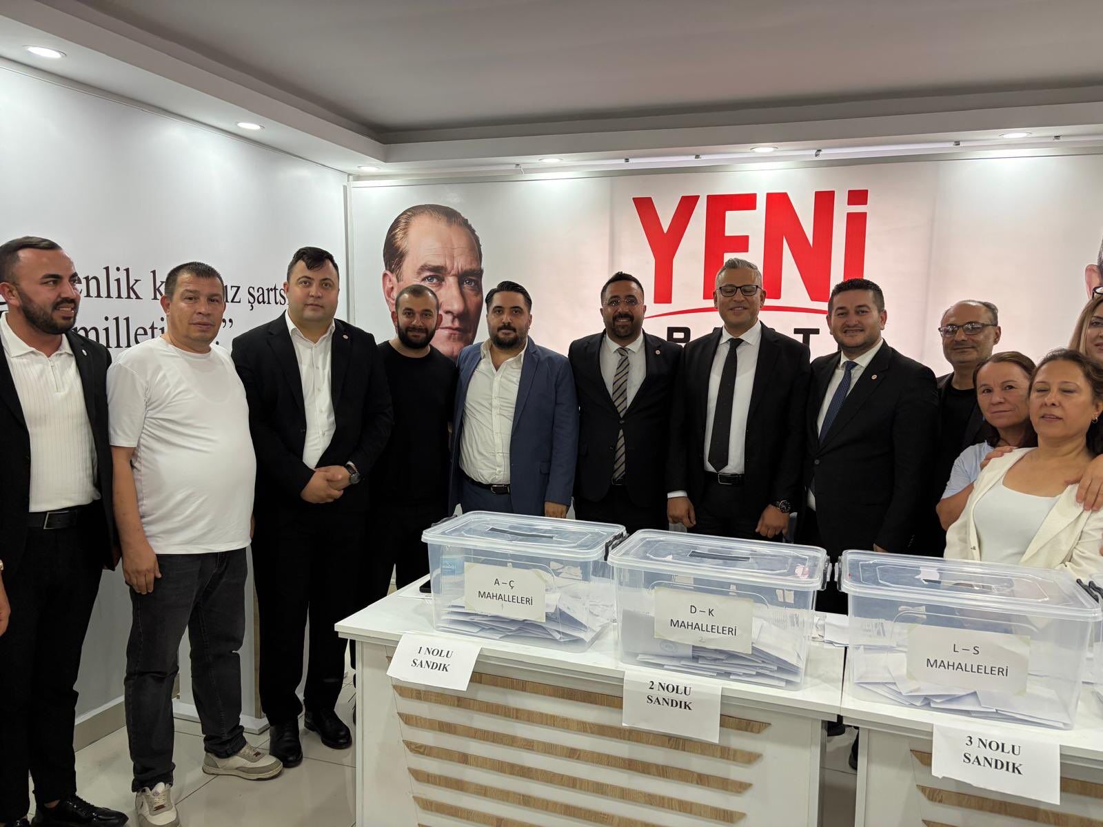 Yeni Parti Gaziantep’te delege seçimleri tamam! Gözler İlçe Kongrelerinde…