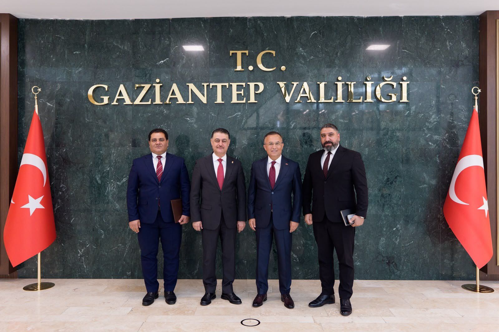 Irak Gaziantep Başkonsolosunda Vali Çeber’e ziyaret! İşbirliği güçlenecek…