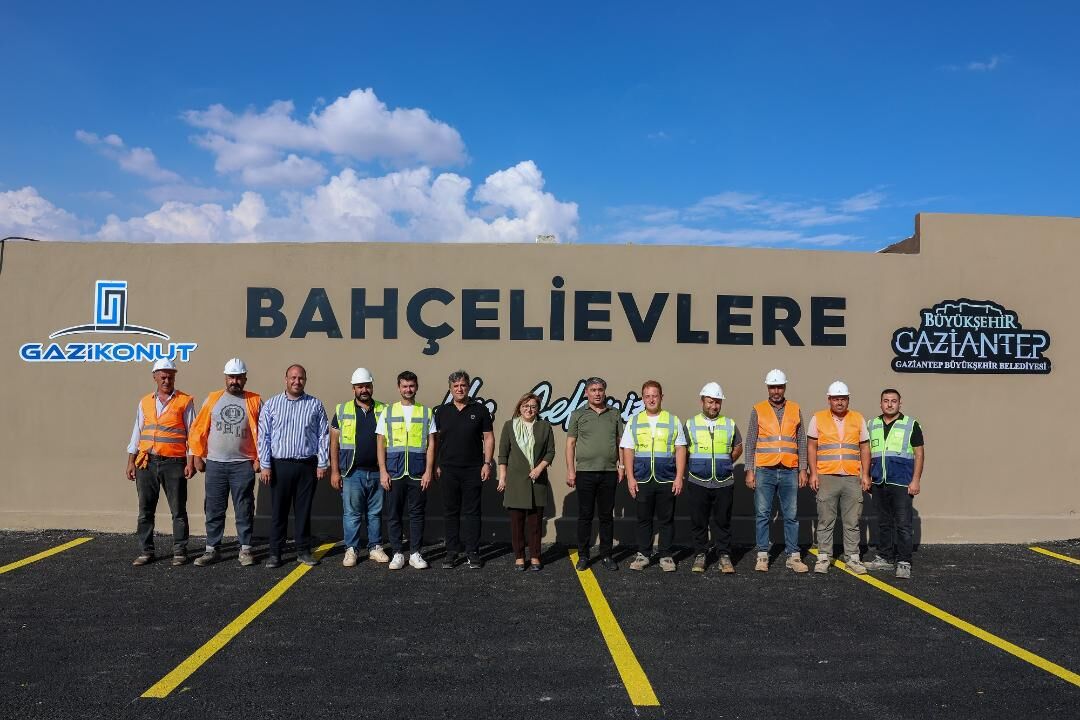 Gaziantep’te Bahçelievler projesinde tanıtım: 5 bin konut teslim edilecek