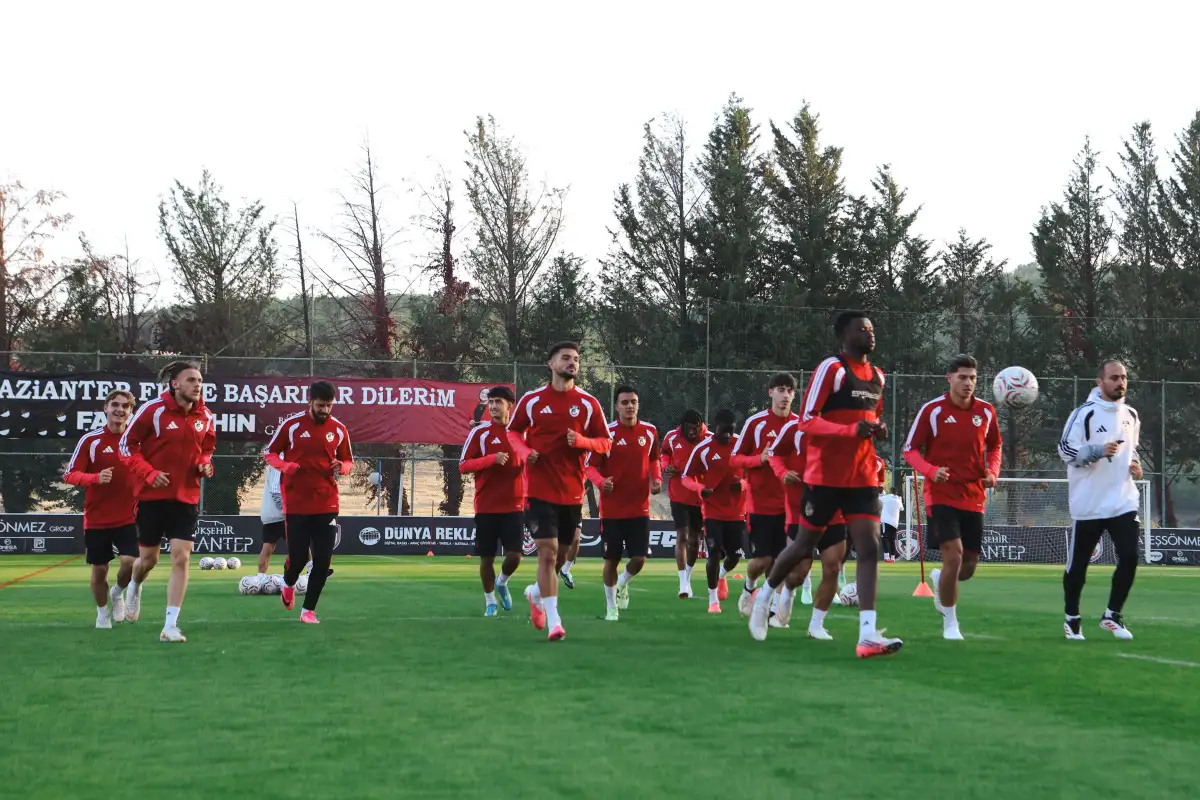 Gaziantep FK Erzurumspor maçı hazırlıklarına başladı