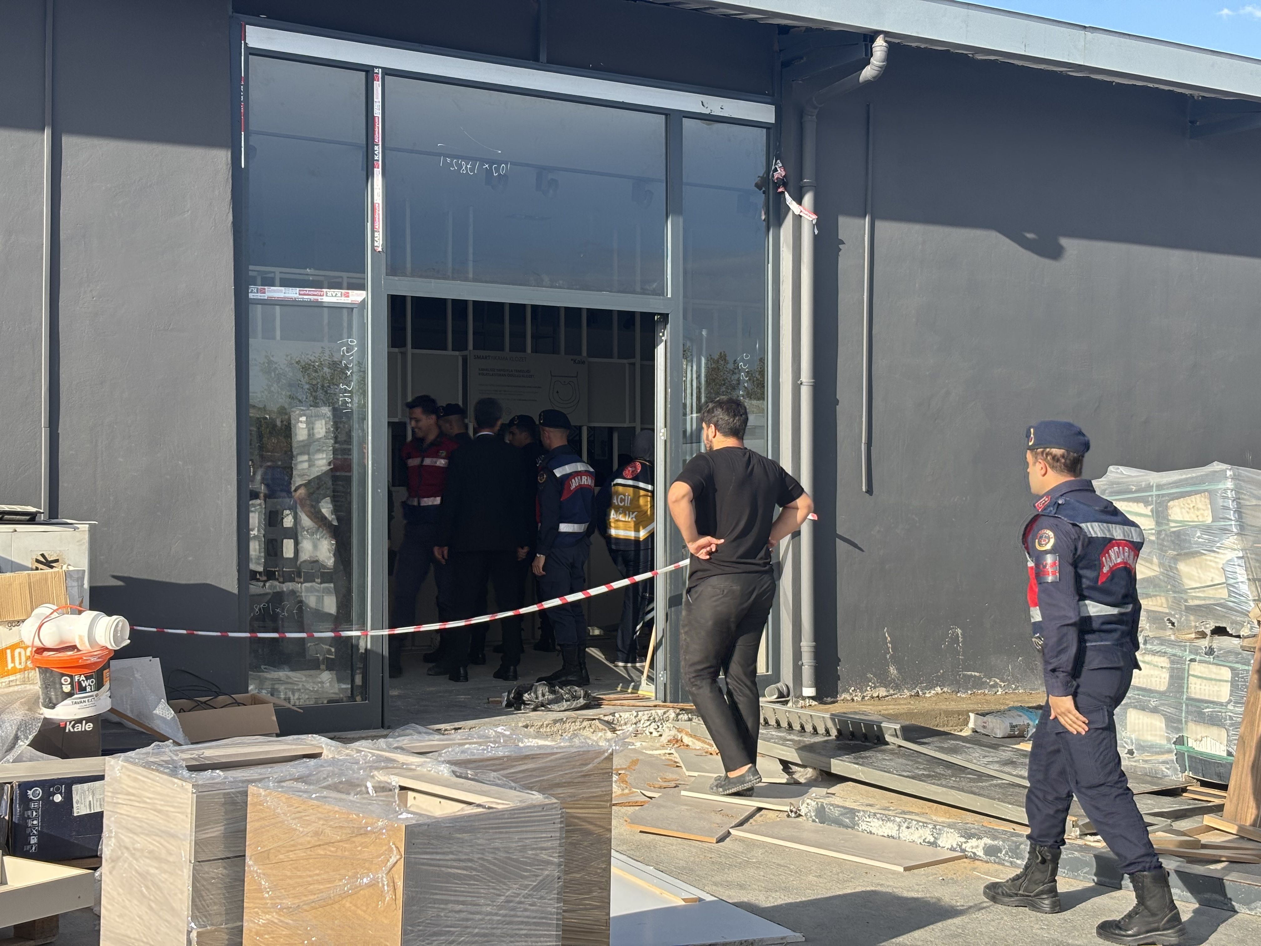 Gaziantep’te mermer atölyesinde acı ölüm!