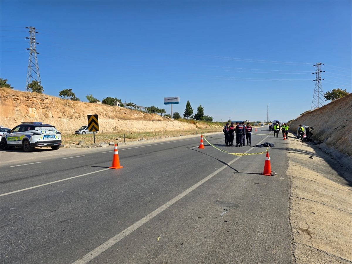 Gaziantep'te kaza: 1 ölü, 1 yaralı!