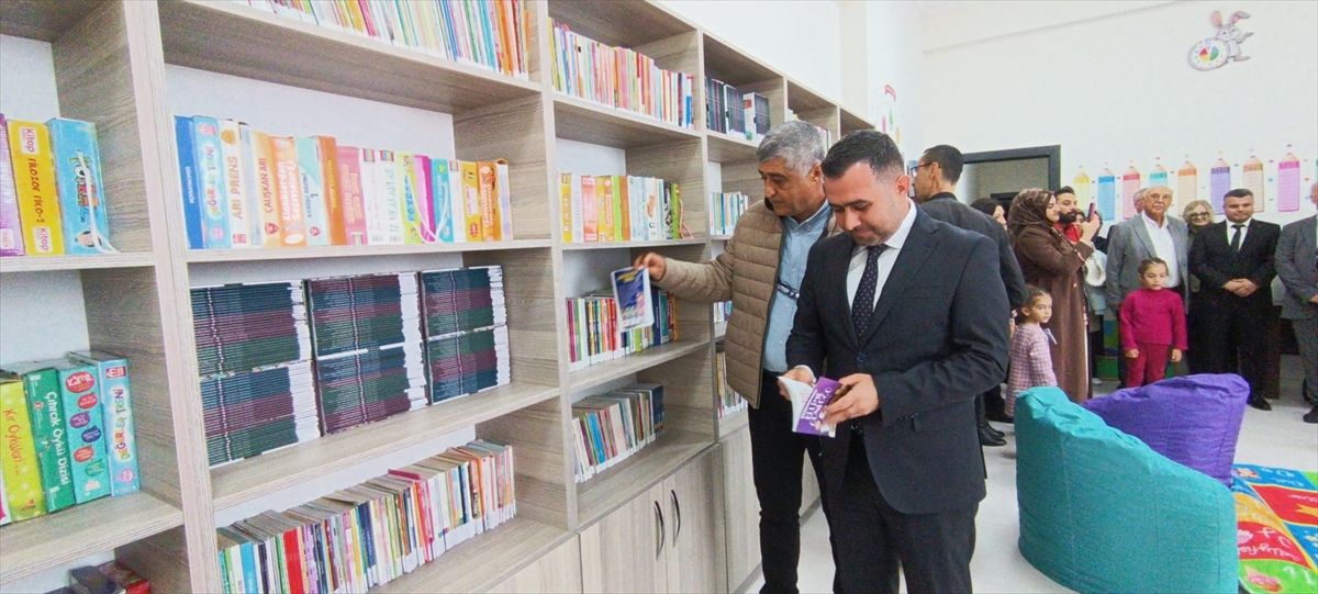 Gaziantep'te 5 bin kitaplı çocuk kütüphanesi açıldı