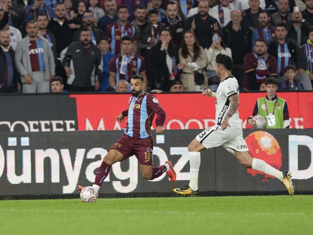 Trabzonspor: 2 - Beşiktaş: 0 (Maç özeti)