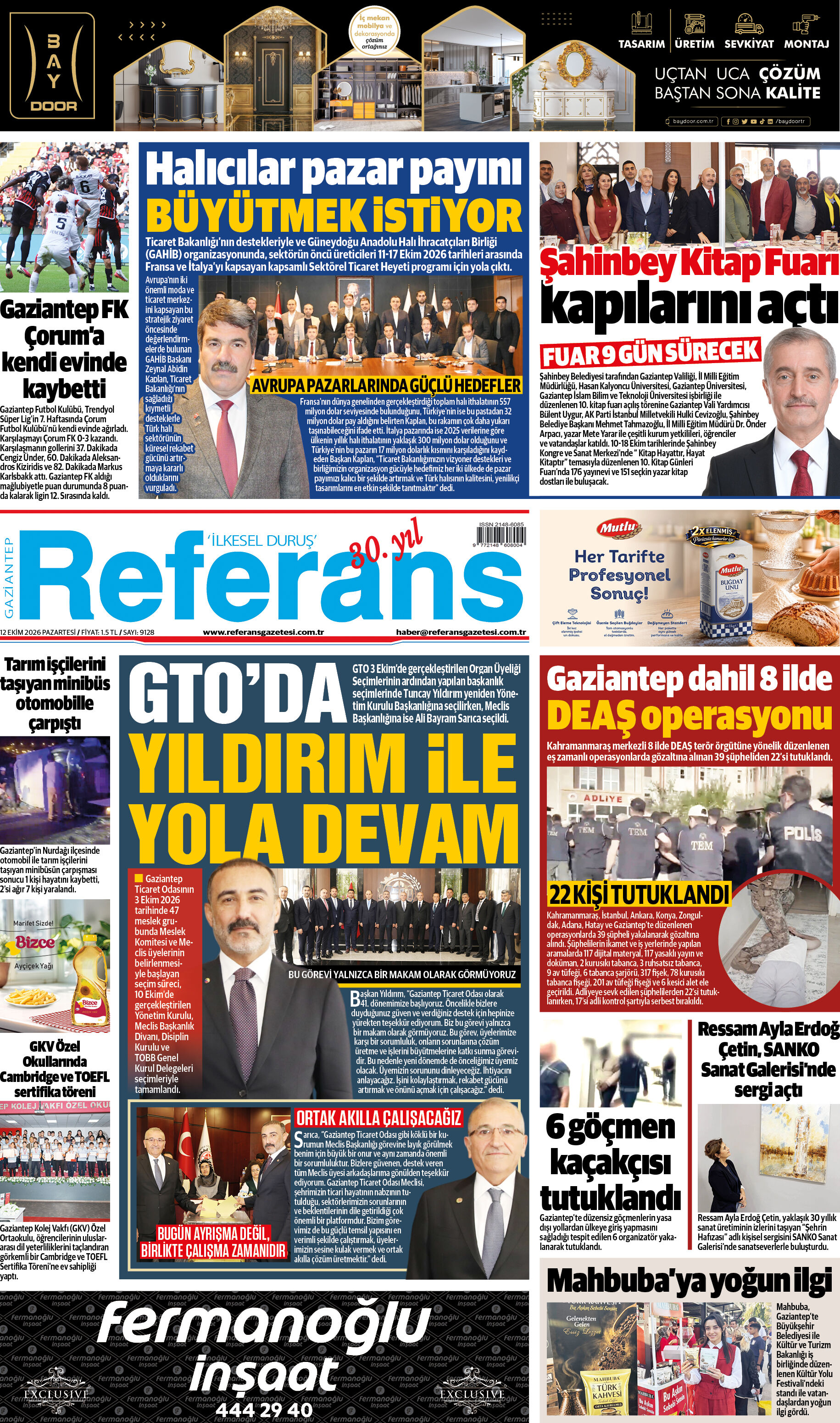 Referans Gazetesi - 12.10.2026
