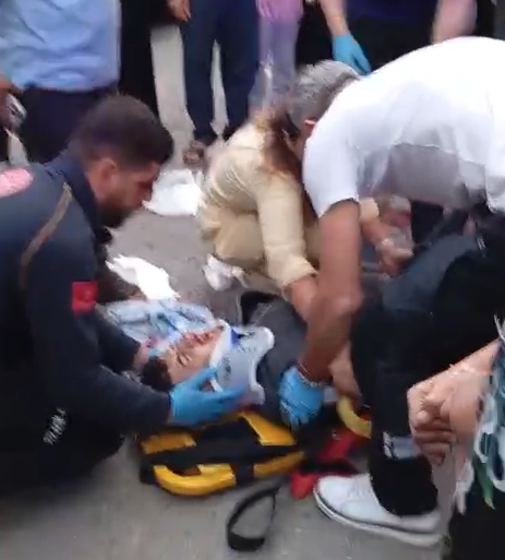Gaziantep’te motosiklet kazası: 2 Yaralı!