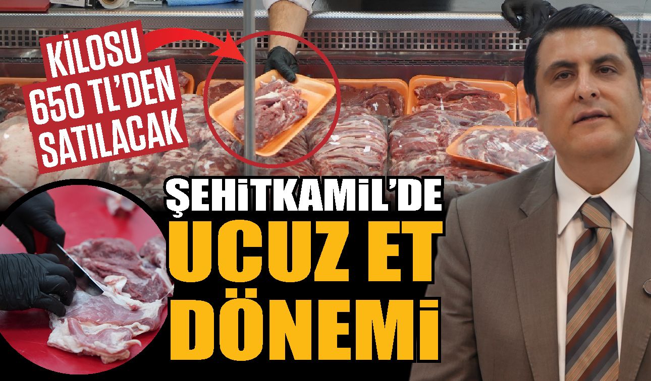 Şehitkamil'de Ucuz Et Dönemi-1
