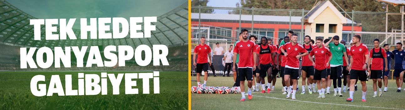 Gaziantep FK, Konyaspor karşısında galip gelmek istiyor