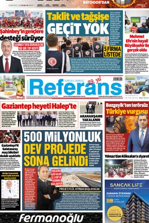 Referans Gazetesi - 02.08.2025