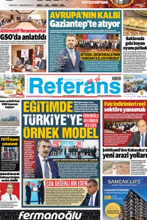 Referans Gazetesi - 26.09.2025