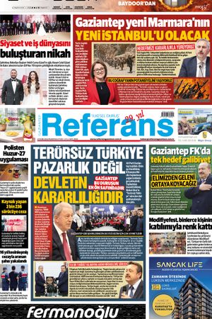 Referans Gazetesi - 26.10.2025