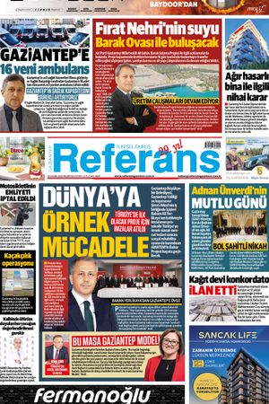 Referans Gazetesi - 03.11.2025